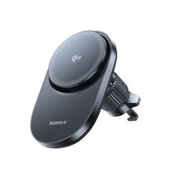 Giá Đỡ Điện Thoại Từ Tính + Sạc Không Dây Baseus PrimeTrip VC1 Pro (Qi2, 15W Wireless Charging, Gắn Trên Cửa Gió)