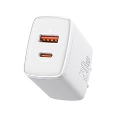 Cốc sạc nhanh siêu nhỏ gọn Baseus Compact Quick Charger 20W (USB + Type C Dual Port, 20W PD/QC 3.0 Multi Quick Charge Support)