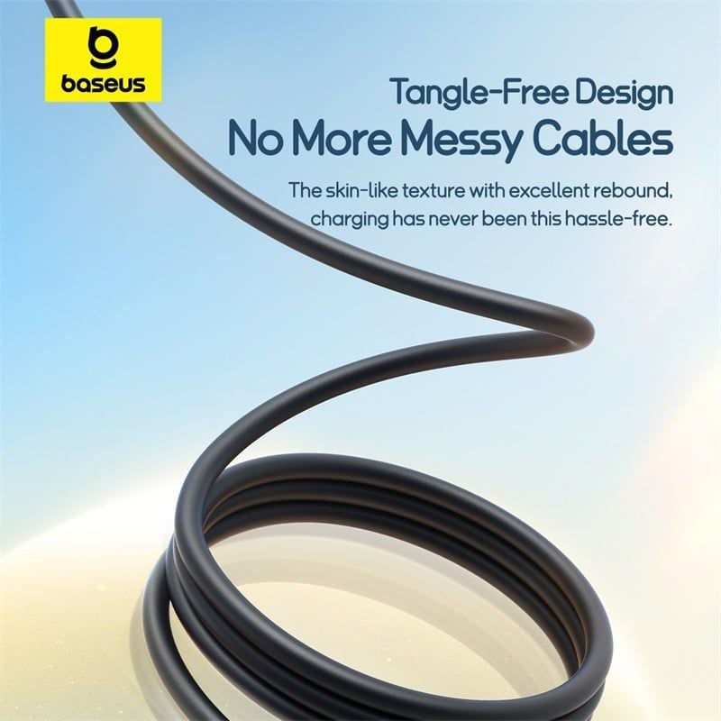 Cáp Sạc Nhanh Đa Năng Baseus New Pudding Series USB to M+L+C 3.5A (1.3m, 480Mbps)