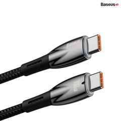 Cáp Sạc Nhanh Công Suất Cao Baseus Glimmer Series Fast Charging Data Cable Type-C to Type-C 100W