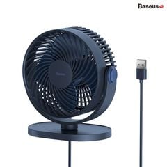 Quạt Mini Để Bàn Baseus Serenity Desktop Fan (USB/2000mAh, Nhỏ gọn Di Động, Có Thể Điều Chỉnh Góc Độ)