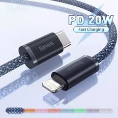 Cáp sạc nhanh siêu bền Baseus Dynamic Series Type C to Lightning PD 20W cho iPhone (Fast Charging & Data Cable)