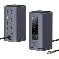 Hub Mở Rộng Đa Năng Baseus Spacemate Series 11-in-1 Docking Station MAC Version ( Xuất 3 màn hình mở rộng MST cho MAC OS )
