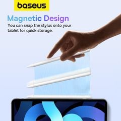 Bút Cảm Ứng Baseus Smooth Writing 2 Series Stylus Lite with LED Indicators (Active version with type-C cable and active pen tip)
