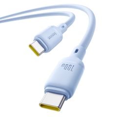 Cáp Sạc Nhanh Baseus Silky Series C to C 100W (480Mbps)
