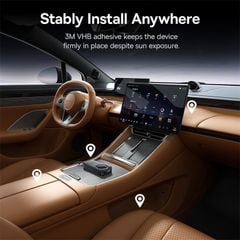 Tẩu Sạc Cho Ô Tô 3C+3A Baseus PrimeTrip VW1 105W (with 60W Type-C Retractable Built-in Cable)