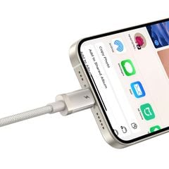 Cáp Sạc Nhanh USB to Lightning Baseus Titanium Alloy 2.4A (480Mbps)