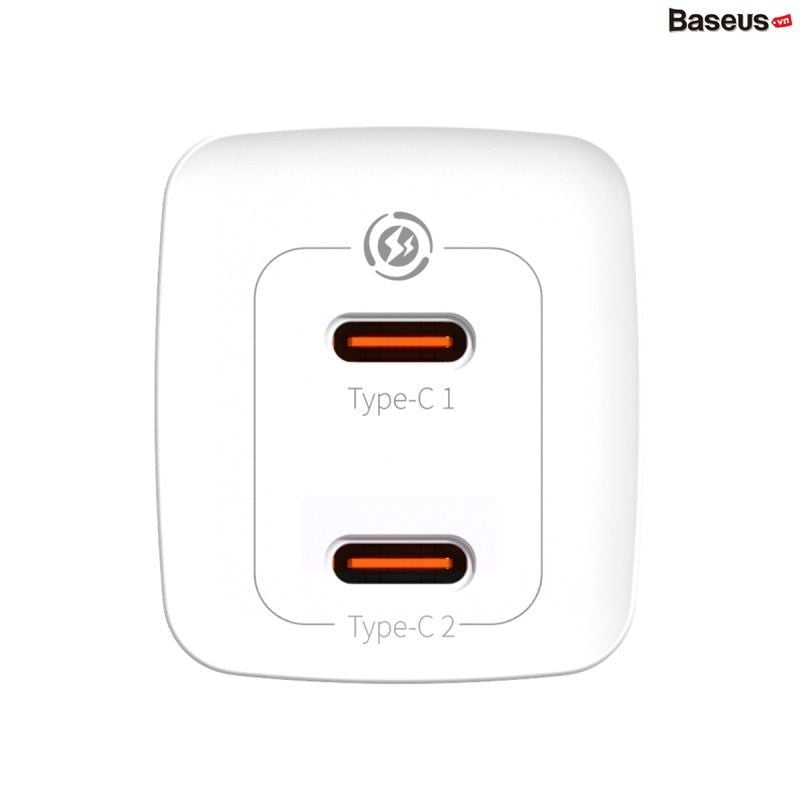 Bộ Sạc Nhanh Đa Năng Baseus GaN3 Lite Fast Charger 67W (Type C + USB Port, PD3.0/PPS/QC4.0/SCP/FCP Multi Quick Charge Protocol)