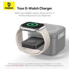 Đế Sạc Không Dây Mini cho Apple Watch Baseus MagPro 2.5W (Hỗ Trợ MagSafe, Strong Magnetic Attraction)