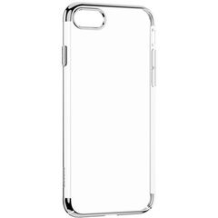 Ốp lưng trong suốt viền si màu Crome Baseus Glitter Case cho iPhone 7/8 Plus ( Ultra Thin, Luxury Plating Hard Plastic Case)