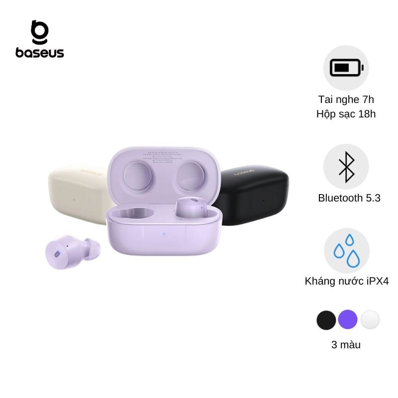 Tai Nghe Không Dây Baseus Bowie E18 True Wireless Earphones