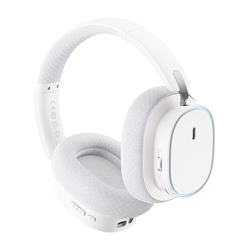Tai nghe không dây Baseus AeQur GH02 – Gaming, Driver 40mm, 2.4G/Wireless/Cable, LED RGB, âm thanh sống động, đeo êm
