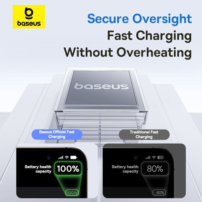 Cáp Sạc Nhanh C to Lightning Baseus Display 2 20W (Digital Display, 480Mbps)