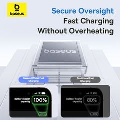 Cáp Sạc Nhanh C to Lightning Baseus Display 2 20W (Digital Display, 480Mbps)