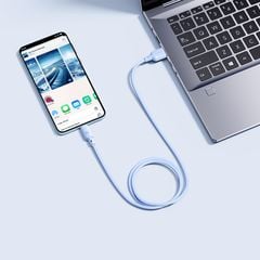 Cáp Sạc Nhanh Baseus Silky Series USB to Type-C 100W (480Mbps)