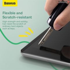 Miếng dán từ tính Paper-like Baseus – 0.15mm, chống trầy, phủ full màn, dùng cho iPad Mini/Pro/Air, cảm giác viết thật