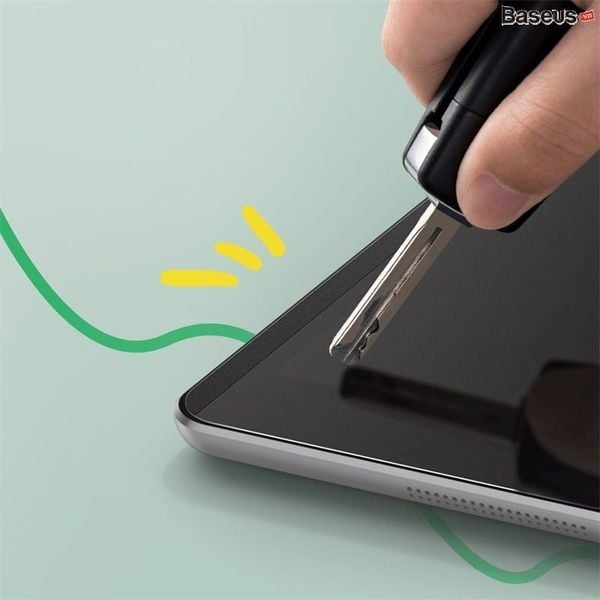 Miếng dán từ tính Paper-like Baseus – 0.15mm, chống trầy, phủ full màn, dùng cho iPad Mini/Pro/Air, cảm giác viết thật