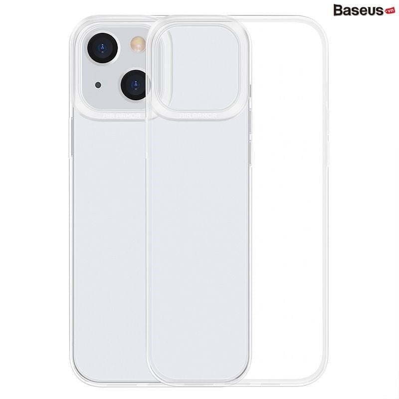 Ốp lưng trong suốt Baseus Simple Case dùng cho iPhone 13 Series (Ultra Slim, High Transparent, Soft TPU Silicone)