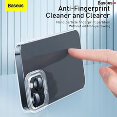 Ốp lưng trong suốt Baseus Simple Case dùng cho iPhone 13 Series (Ultra Slim, High Transparent, Soft TPU Silicone)