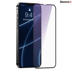 Kính cường lực bộ 2 miếng  Full viền Baseus 0.3mm Full-screen and Full-glass Tempered Glass Film For iP 13 2021