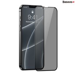 Kính cường lực bộ 2 miếng  Full viền Baseus 0.3mm Full-screen and Full-glass Tempered Glass Film For iP 13 2021