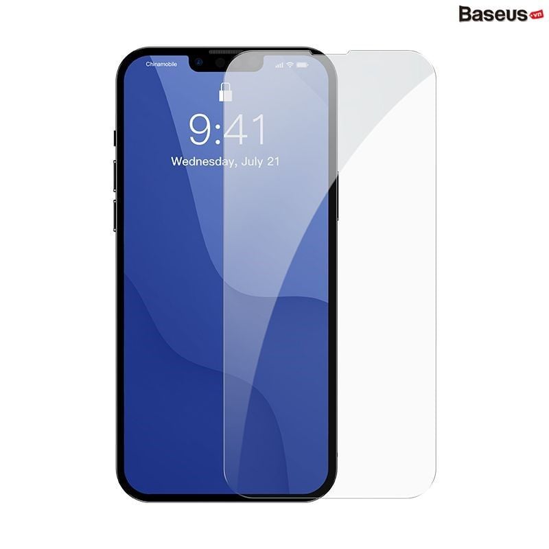 Kính cường lực 6 lớp chống trầy, siêu bền Baseus 0.3mm Full-glass Tempered Glass Film cho IPhone 13