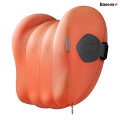 Gối tựa đầu ô tô Baseus ComfortRide – Cotton mềm, đệm lưng 3D, hỗ trợ cột sống, êm ái & thoáng khí