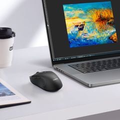 Chuột Không Dây Công Thái Học Baseus F02 Ergonomic Wireless Mouse (Bluetooth & 2.4GHz)