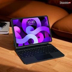 Bàn phím nam châm Baseus Brilliance – Kèm bao da, LED hiển thị, cho iPad Pro 11/12.9