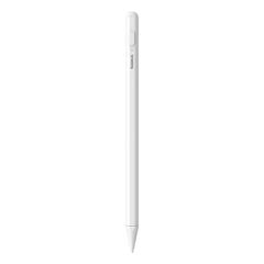 Bút Cảm Ứng Baseus Smooth Writing 2 Series Stylus Lite with LED Indicators, Moon White (Active version with type-C cable and active pen tip)