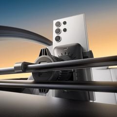 Đế Giữ Điện Thoại Kiêm Sạc Không Dây Cho Ô Tô Baseus Wisdom Pro (Auto Coil Alignment, 15W)