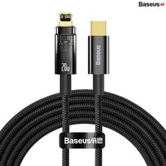 Cáp sạc nhanh tự ngắt Baseus Explorer C to Lightning – PD 20W, sạc và truyền dữ liệu, cho iPhone/iPad