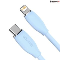 Cáp sạc nhanh C to Lightning 20W cho iPhone 12/13 Baseus Jelly Liquid Silica Gel Fast Charging Data Cable