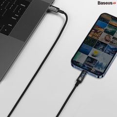 Cáp sạc nhanh tự ngắt Baseus Explorer C to Lightning – PD 20W, sạc và truyền dữ liệu, cho iPhone/iPad
