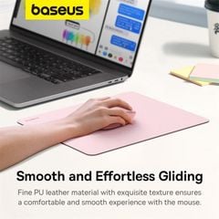 Lót Chuột Baseus Mouse Pad Chất Liệu Da PU Siêu Mịn