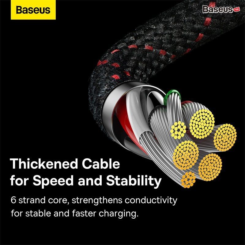 Cáp Sạc Nhanh 90 Độ Baseus MVP 2 Elbow-shaped Fast Charging Data Cable USB to Type-C 100W