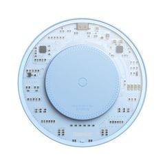 Đế Sạc Nhanh Không Dây Baseus Simple 2 Wireless Charger 15W Qi Cho iPhone Samsung Xiaomi Huawei LG Airpods (Kèm Cáp C To C 24W 12V/2A)