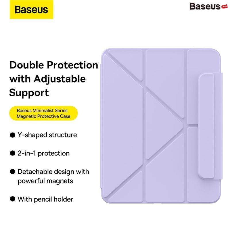 Bao Da Nam Châm Dành Cho iPad Baseus Minimalist Series Magnetic Case for Pad Air, Pro (2018/2019/2020/2021/2022)