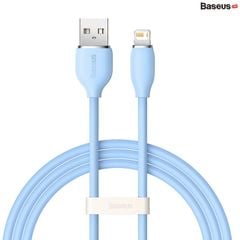 Cáp sạc nhanh cho IPhone Baseus Jelly Liquid Silica Gel Fast Charging 2.4A Data Cable
