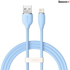 Cáp sạc nhanh cho IPhone Baseus Jelly Liquid Silica Gel Fast Charging 2.4A Data Cable