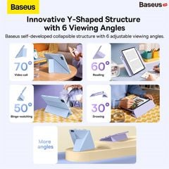 Bao Da Nam Châm Dành Cho iPad Baseus Minimalist Series Magnetic Case for Pad Air, Pro (2018/2019/2020/2021/2022/2024)