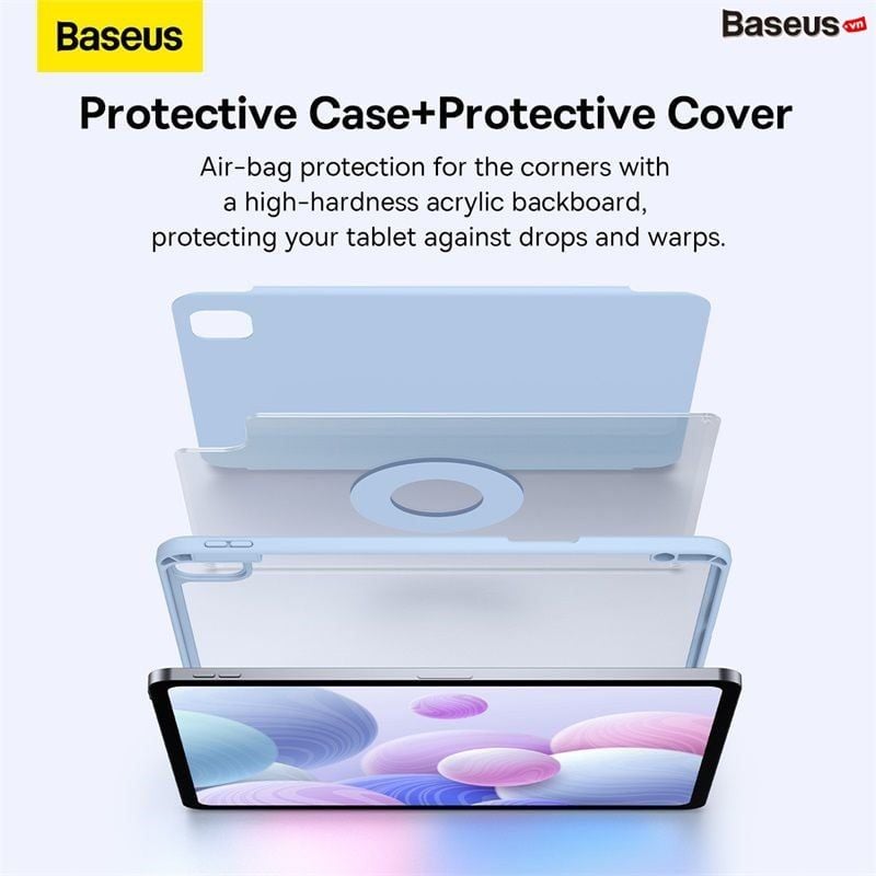 Bao Da Nam Châm Dành Cho iPad Baseus Minimalist Series Magnetic Case for Pad Air, Pro (2018/2019/2020/2021/2022/2024)