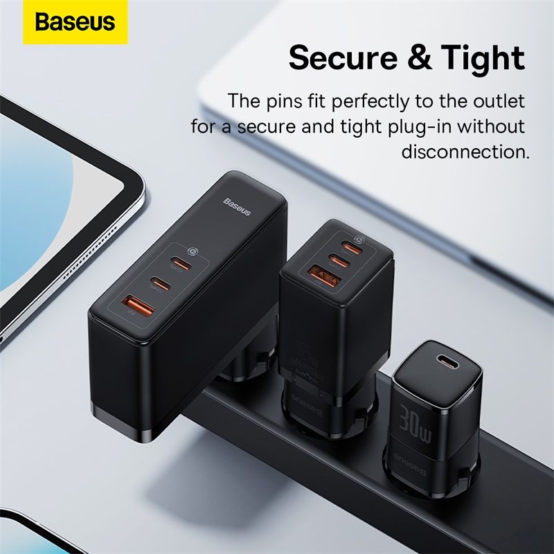 Bộ chuyển đổi phích cắm du lịch Baseus Travel Plug Adapter (EU)