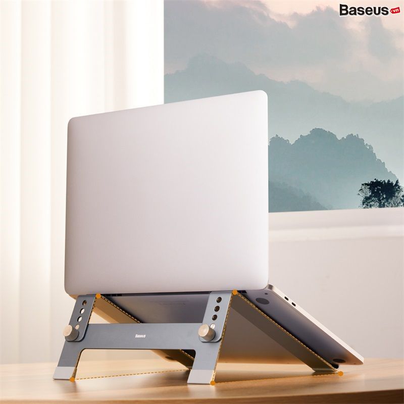 Giá Đỡ Tản Nhiệt Đa Năng Baseus UltraStable Series Desktop Laptop Stand Dùng cho Laptop/Macbook (Chất liệu kim loại cao cấp, điều chỉnh độ cao và góc nhìn)