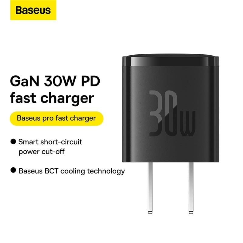 Củ Sạc Nhanh Baseus Cube Pro Fast Charger 1C 30W