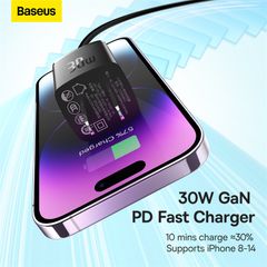 Củ Sạc Nhanh Baseus Cube Pro Fast Charger 1C 30W