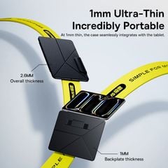 Bao Da Từ Tính Thông Minh Baseus Minimalist 2 For iPad (iPad Pro 12.9'' (2019/2020/2021/2022)/iPad Air6/Air7 13'' / iPad Pro 11'' (2018/2020/2021/2022), iPad Air4/Air5/Air6/Air7 10.9'')