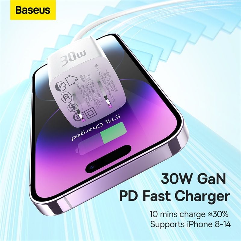 Củ Sạc Nhanh Baseus Cube Pro Fast Charger 1C 30W