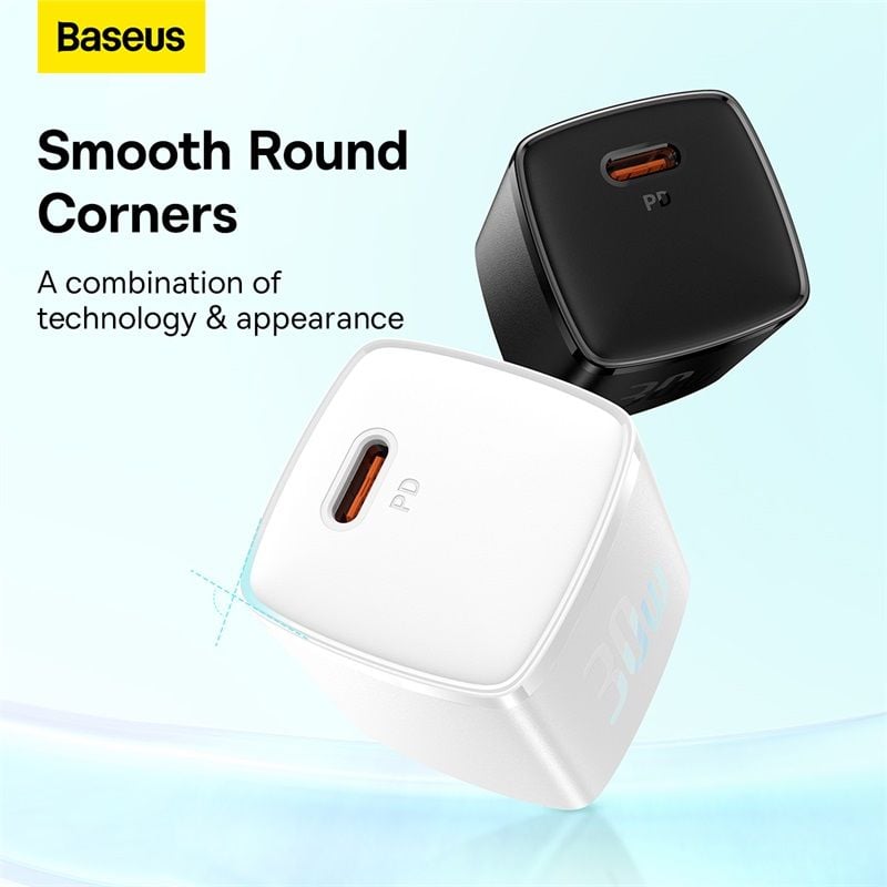 Củ Sạc Nhanh Baseus Cube Pro Fast Charger 1C 30W