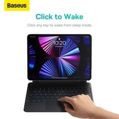 Bàn phím Nam Châm Baseus Brilliance Original Keyboard Case Pro cho iPad Pro 11/12 inch/ iPad Air (Bàn phím + Bao da Nam châm, Apple Magic Keyboard Design)